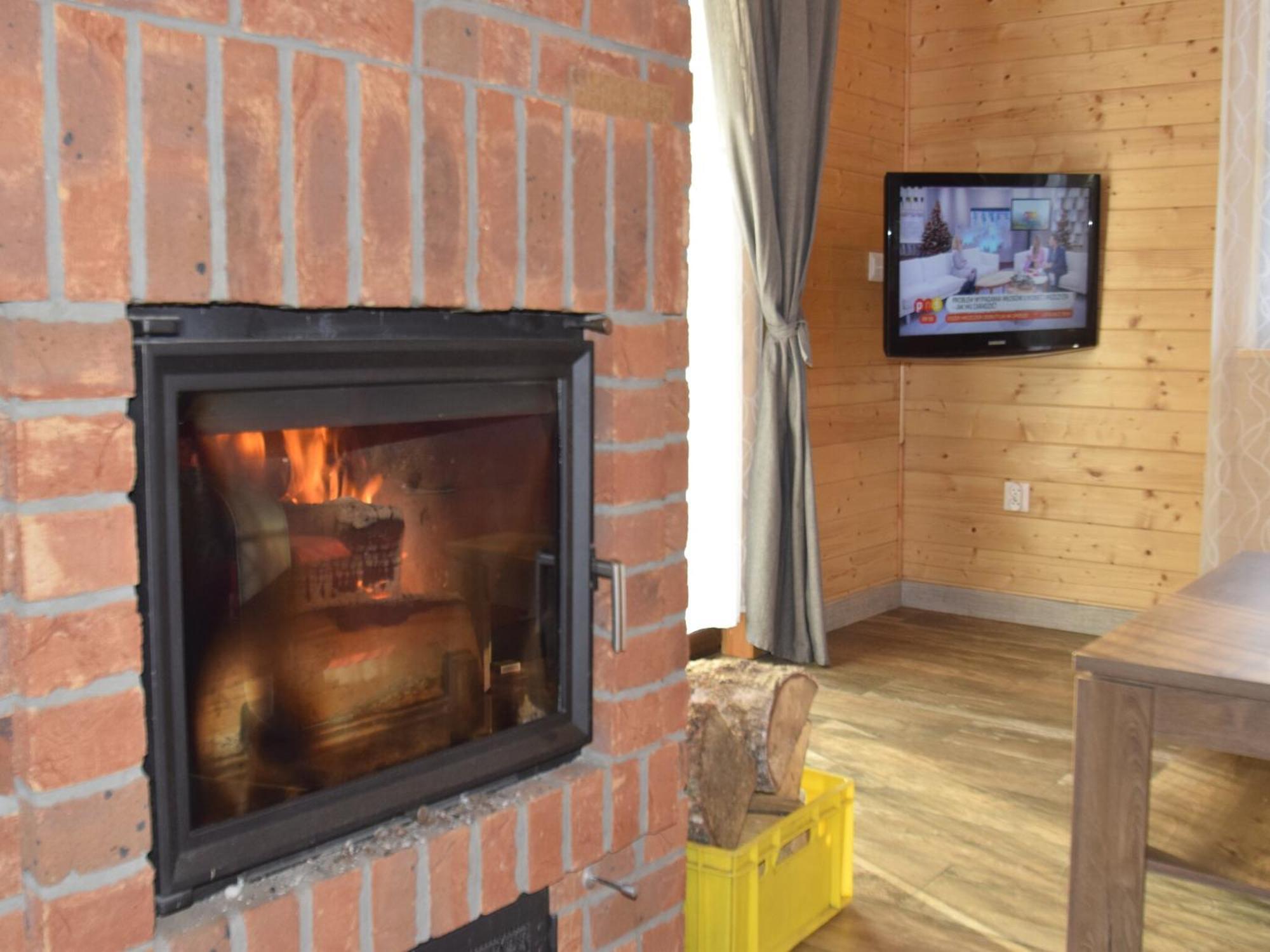 Wooden Holiday Home In Skrzynia With Terrace Osiek  Exteriör bild