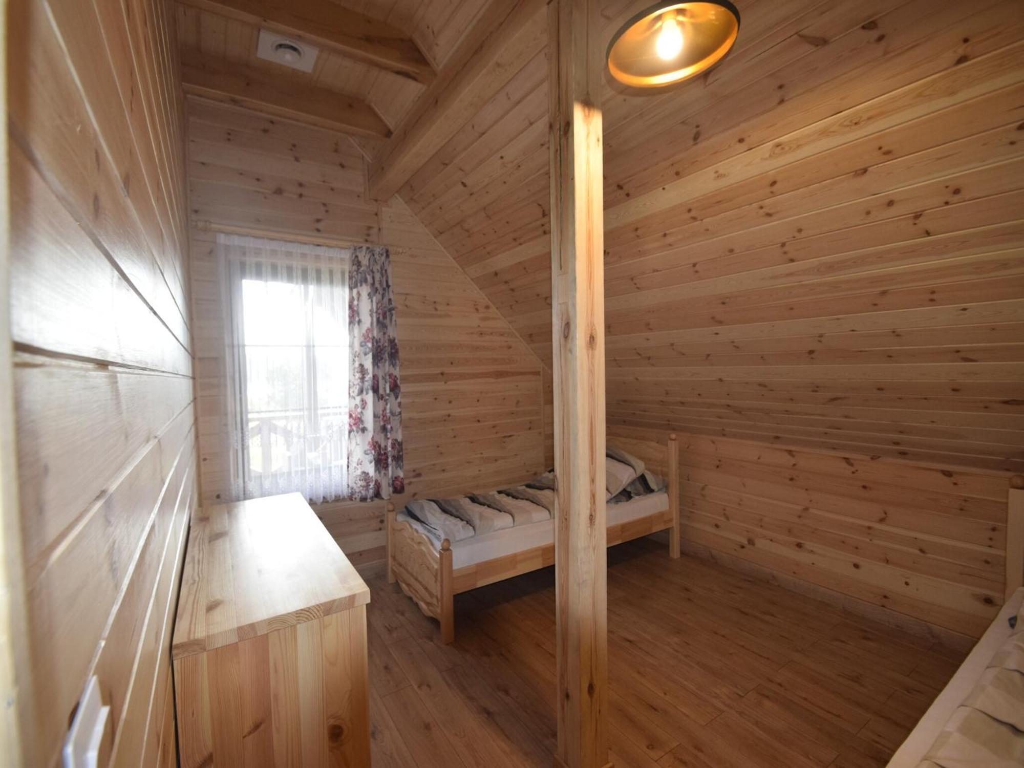 Wooden Holiday Home In Skrzynia With Terrace Osiek  Exteriör bild
